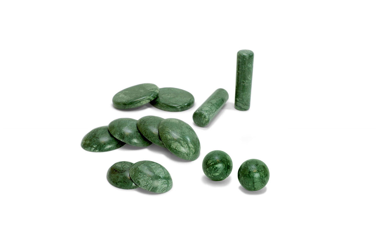 ESSENTIAL COLLECTION: Set of 12 Jadestones